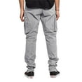 thumbnail image 5 of Biekopu Men Cargo Casual Pants with Pockets Solid Color Loose Drawstring Jogger Sweatpants Trousers for Streetwear, 5 of 5
