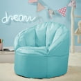 Urban Shop Canvas Bean Bag Chair, Multiple Sizes/Colors
