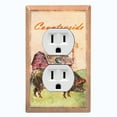 thumbnail image 2 of Metal Light Switch Plate Cover Cute Countryside Pig Animal Farm ANM005, 2 of 15