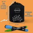 thumbnail image 2 of 36 Pack Dry Erase Markers Fine Tip Assorted Classic Colors Whiteboard Markers, 2 of 6