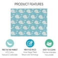 thumbnail image 3 of SussexHome 24 x 18 x 0.25 Inches Large Dish Drying Mat for Kitchen Counter - Super-Absorbent Washable Cotton Large Baby Bottle Dryer Pad - Highly Absorbent Ultra-Thin Dish Drying Pad, 3 of 6