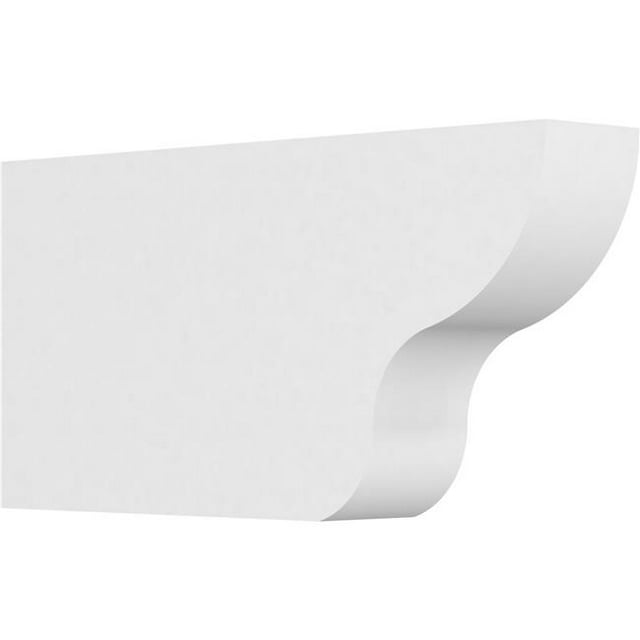 Ekena Millwork RFTP03X08X16GRN 8 x 3 x 16 in. Standard Greensboro Architectural Grade PVC Rafter Tail