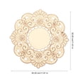 thumbnail image 2 of Tapis de Table Résistant à la Chaleur Vaisselle Coussin Anti-Brûlure Napperon Napperon à Fleurs, 2 of 9