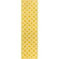 thumbnail image 2 of Well Woven Calipso Yellow 2'3"X7'3'' Runner Lattice Trellis Accent Area Rug, 2 of 5