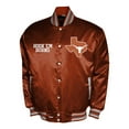 thumbnail image 2 of Men's Franchise Club Texas Orange Texas Longhorns Satin Full-Snap Jacket, 2 of 3
