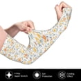 thumbnail image 3 of Haiem Floral1 UV Protection Cooling Arm Sleeves for Men and Women UPF 50 Sun Sleeve, 3 of 8