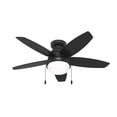 thumbnail image 1 of Ventilador de Techo Hunter Lilliana Negro 44 pulgadas., 1 of 1