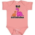 thumbnail image 3 of Inktastic Big Sistersaurus with Cute Sibling Dinosaurs Girls Baby Bodysuit, 3 of 5