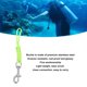thumbnail image 3 of Cordón De Muñeca, Cordón De Buceo Cuerda De Nailon Multifuncional Con Gancho De Acero Inoxidable Para Fotografía Subacuática Accesorios De Buceo Y Deportes Al Aire, 3 of 7