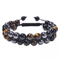 thumbnail image 1 of Pulsera de Piedra de ojo de tigre Yuyangstore hecha a mano, 1 of 8