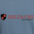 thumbnail image 3 of CafePress - Delta Chi Black And Red Fraternity Logo T Shirt - Mens Comfort Colors Shirt, 3 of 5