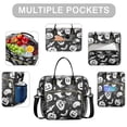 thumbnail image 2 of Halloween Silhouette Icons Pattern Womens Lunch Box for Work,Insulated Large Lunch Bag for Tween and Teen,Loncheras Para Mujer,Leakproof Adult Lunch Bag for Work,Beach,Travel,Picnic,Camping, 2 of 7