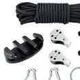 thumbnail image 4 of Kayak ancla Trolley accesorios de fijación de grado marino con cubierta almohadilla ojos de material acero inoxidable, 4 of 5