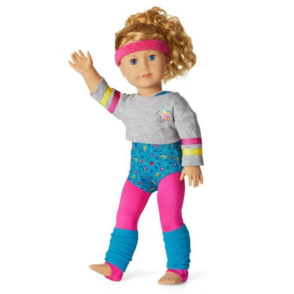 American Girl Doll Outfit Courtney Fitness Outfit for 18-inch Dolls (Doll Not Included)
