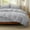 04 - Light Grey (No Comforter), variant on Duvet Cover Queen Size with Fitted Sheet - 4 Pieces Prewashed Cotton-Like Extra Soft Bedding Set, Includes 1 Duvet Cover 90x90 Inches, 2 Pillow Shams, 1 Fitted Sheet, Dark Grey