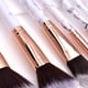 thumbnail image 4 of Brochas de maquillaje Juego de brochas de maquillaje de mármol profesional, cerdas sintéticas naturales suaves y sin olor, 12PCS + bolsa / caja de cosméticos con patrón de mármol Adepaton 2035511-2, 4 of 9