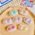 thumbnail image 2 of Contact Lenses Case Cute Fruit Style Contact Lens Cases, 2 Pcs Strawberry, 2 of 6