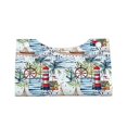 thumbnail image 2 of Fuzoiu Watercolor Sailboat Print Tissue Box Cover, PU Leather Tissue Holder,Decorative Facial Paper Organizer for Bathroom Living Room Bedroom Countertop Office Desk Car Home, 2 of 7