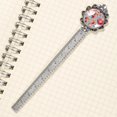 thumbnail image 3 of Cupid Vintage Silver Lace-Edged Bookmark: Gift for Readers and Book Lovers, 3 of 5