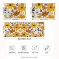 thumbnail image 2 of Yayeee Pillowcase Standard Size Set of 2 Satin Wrinkle Resistant Pillow Case, Yellow Flowers, 2 of 8