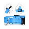 thumbnail image 3 of Reflective Paw Print Decor Nylon Pet Collar For Large/medium/small Dogs, Adjustable Size, 3 of 4