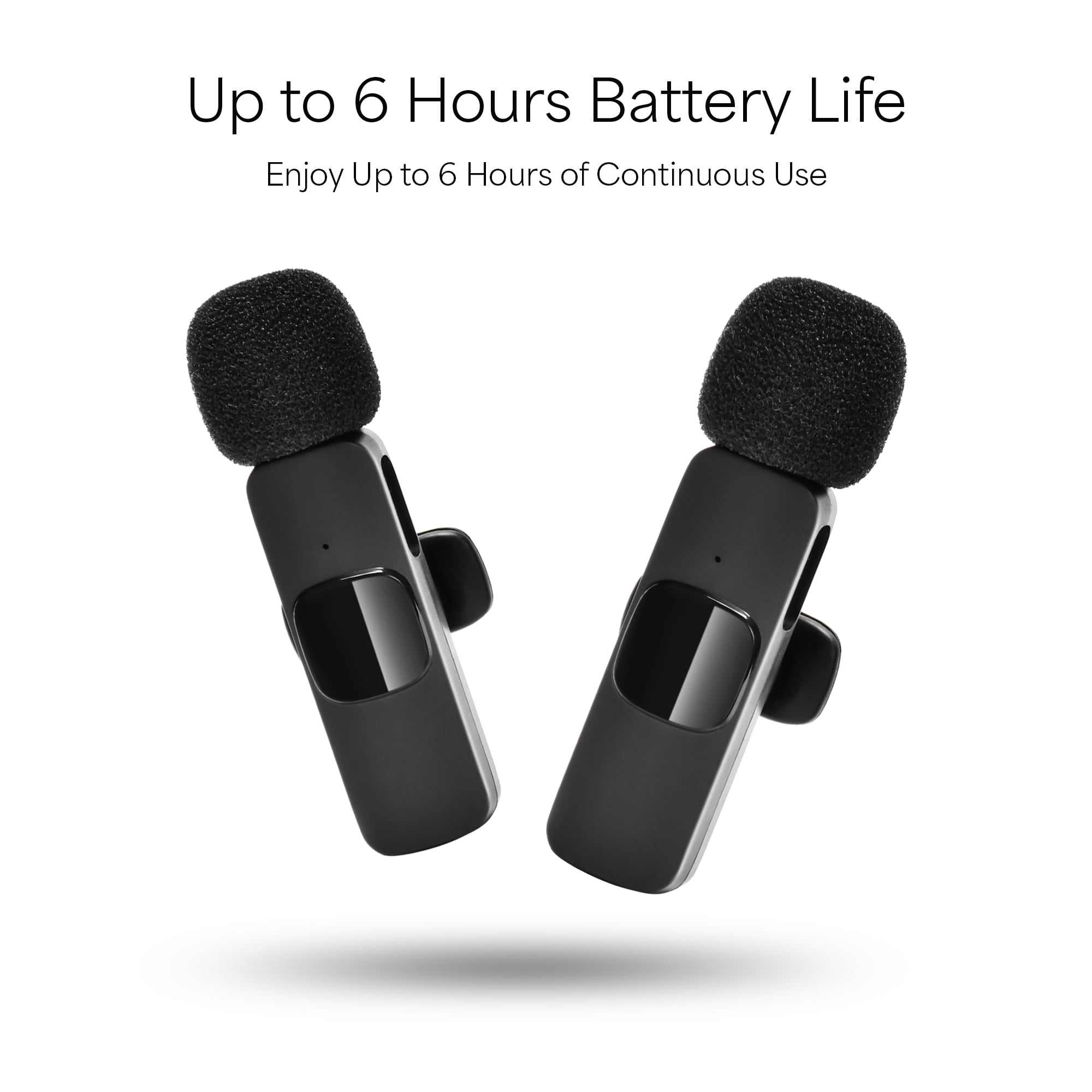 Core Innovations Wireless Lavalier Microphones - Plug & Play Wireless Mic, Noise Cancellation, Content Creation, Podcasts & More