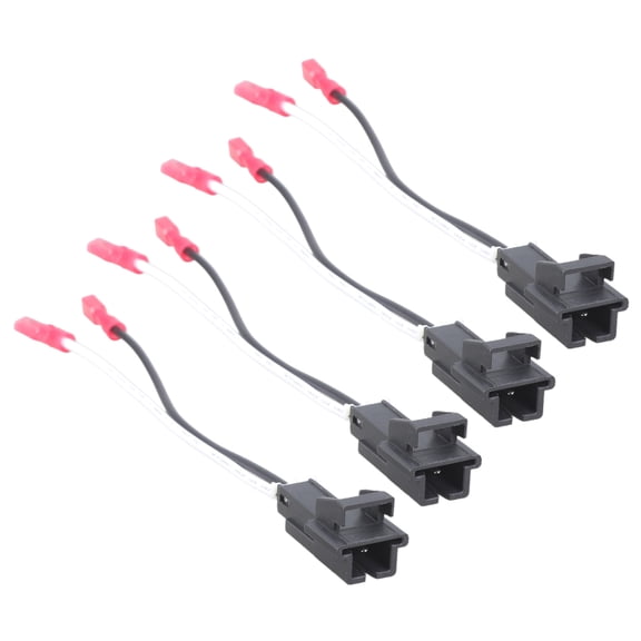 4Pcs Car Connector Harness Adapter Replaces OEM 72-4568 Wiring Cable Adaptor