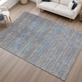 thumbnail image 6 of Addison Rugs Mayfield Premium Machine Washable Transitional Stripes Blue Rectangle Rug, 8' x 10', 6 of 6