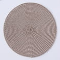 thumbnail image 1 of Almohadillas de Mesa para la Mesa Del Comedor Mesa Tejida Alfombra de Colocación, Alfombra a Prueba de Aceite para el Hogar, Almohadillas de Mesa de Aislamiento Térmico para la Mesa Del Comedor Resist, 1 of 1