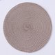thumbnail image 1 of Tapete de Mesa Redondo, Individual Trenzado con Aislamiento Térmico, Tejido Antideslizante, 32 cm de Diámetro para Mesas de Comedor, Cocina, Uso en Cafeterías, 1 of 2
