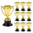 thumbnail image 1 of Trofeo de medallas de ganadores de oro de plástico para niños, juego de premios deportivos, juguetes para niños, recuerdos de fiesta de cumpleaños, rellenos de piñata, 10 Uds.（A03 10pcs, 1 of 5