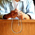 thumbnail image 4 of Rosary Bead Necklace First Communion Rosary for Girls and Boys Rosary Beads Catholic for Men Women Kids Grandmother Elders, 4 of 5