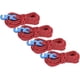 thumbnail image 3 of Yanmeer 3m X 4pcs Reflective Tent Rope Adjuster Aluminum Cord Guy Line Tent Guide Rope With Cord Clamp For Camping Hiking(red), 3 of 5