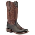thumbnail image 2 of Men's Stetson Bridger Black Goat Boots Handcrafted JBS Collection Black, 2 of 2