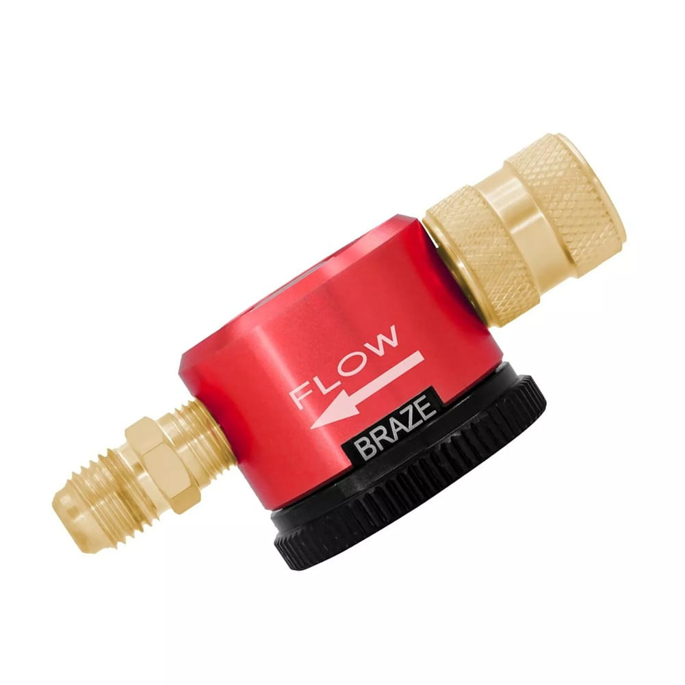 1Pcs 1/4 Inch Nitrogen Purge Tool Connector Regulator For Hvac Equipment System
