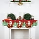 thumbnail image 4 of Banderas de chimenea navideñas, fondo de tela, decoración navideña, bufanda para chimenea, 4 of 6