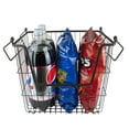 thumbnail image 3 of Contemporary Home Living 13" Bronze Contemporary Large Rectangular Metal Basket, 3 of 5