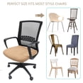 thumbnail image 3 of unbranded 1Ud Funda Para Asiento De En Poliéster Marrón Y Decora Tu Oficina, 3 of 6