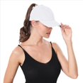 thumbnail image 1 of Gorra de Béisbol de de Caballo Alta para Mujer, Gorra Deportiva de de Secado Rápido y Rendimiento para Correr. Talla Única, 1 of 6