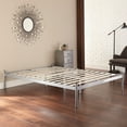 thumbnail image 4 of Premier Urban Loft Silver Metal Platform Base Foundation Bed Frame, Silver, King, 4 of 5