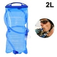 thumbnail image 2 of Hydration Bladder 1.5/2L Water Reservoir, BPA Free Leak Proof Water Storage Bladder Bag, Taste Free Hydration Pack Replacement for Outdoor Hiking Camping Biking Backpacking, 2 of 5
