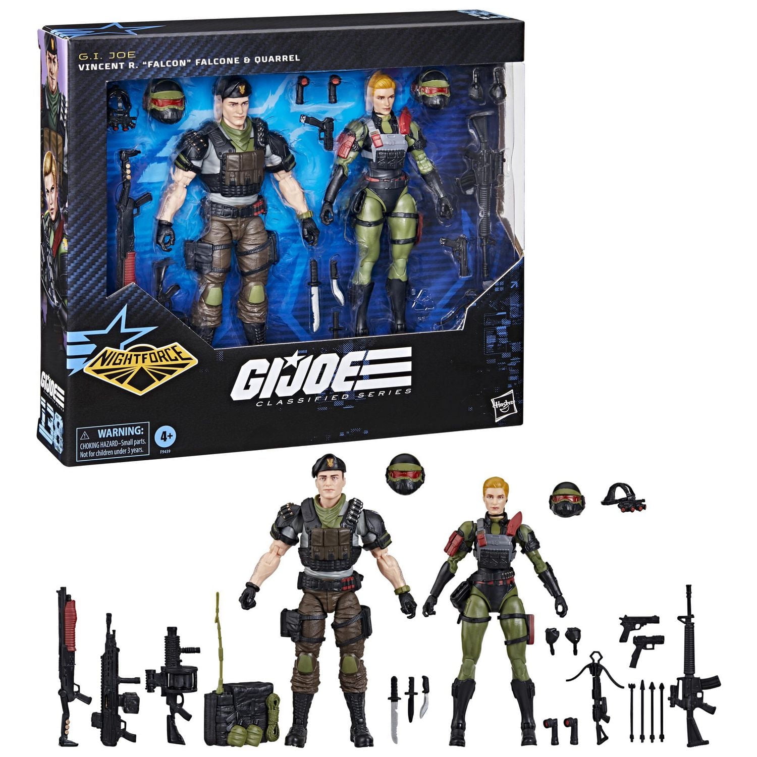 GIジョー クラシファイド シリーズ　ナイトフォース ファルコーネ＆クォレル G.I. Joe Classified Series #138, Night Force Vincent R