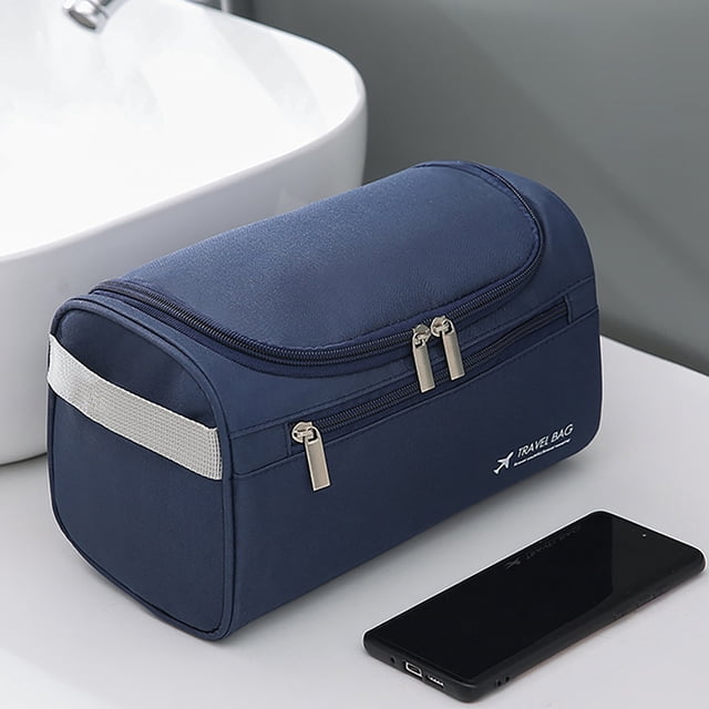Fiudx Bolsa de Viaje, Gran Capacidad, Neceser Pie Sintético, Diseño Portátil, Ideal para Viajes de Negocios, Regalo para Hombre y Mujer, con Cremallera Suave y Duradera.