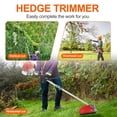 thumbnail image 4 of Floseru 2026 New Gas Weed Wacker, 52cc 5-in-1 Gas Weed Eater, String Trimmer, Hedge Trimmer, Pole Chainsaw with Extension Pole,Brush Cutter, Multi Functional Trimming Tools for Home Yard Garden, 4 of 12