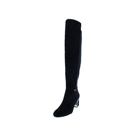 Dkny Womens Cora Leather Closed Toe Knee High Fashion Boots