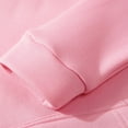 thumbnail image 6 of Ulanda Girls Hoodie Trendy Cute Hooded Sweatshirt with Pocket Baggy Kids Pullover Winter 2025 Back to School Clothes Teens (Pink, 9-10 Years), 6 of 9