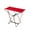 Red-RD-home supplies, variant on LEFTHIGH Home Large Portable Folding Stool Oxford Cloth Seat Lightweight for Outdoor Camping Fishing Travel Adult 39x34x21cm Christmas Decorations for Home