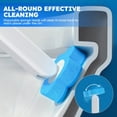 thumbnail image 4 of Disposable Toilet Brush 2 Pack- Toilet Bowl Cleaner, Toilet Bowl Brush, Each Toilet Wand with 10PCS Brush Refills for Bathroom Deep Cleaning (2 Pack, White), 4 of 4