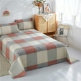 100 Cotton Thicken Bed Sheet with Pillowcase Printed Double Top King