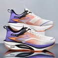thumbnail image 6 of Lightweight Breathable - Men Running Shoes with Carbon Plate Technology - Cushioned Support - Low-Top Lace-Up Sneakers - MD Solefor All-Season, Casual & Hiking, 6 of 9